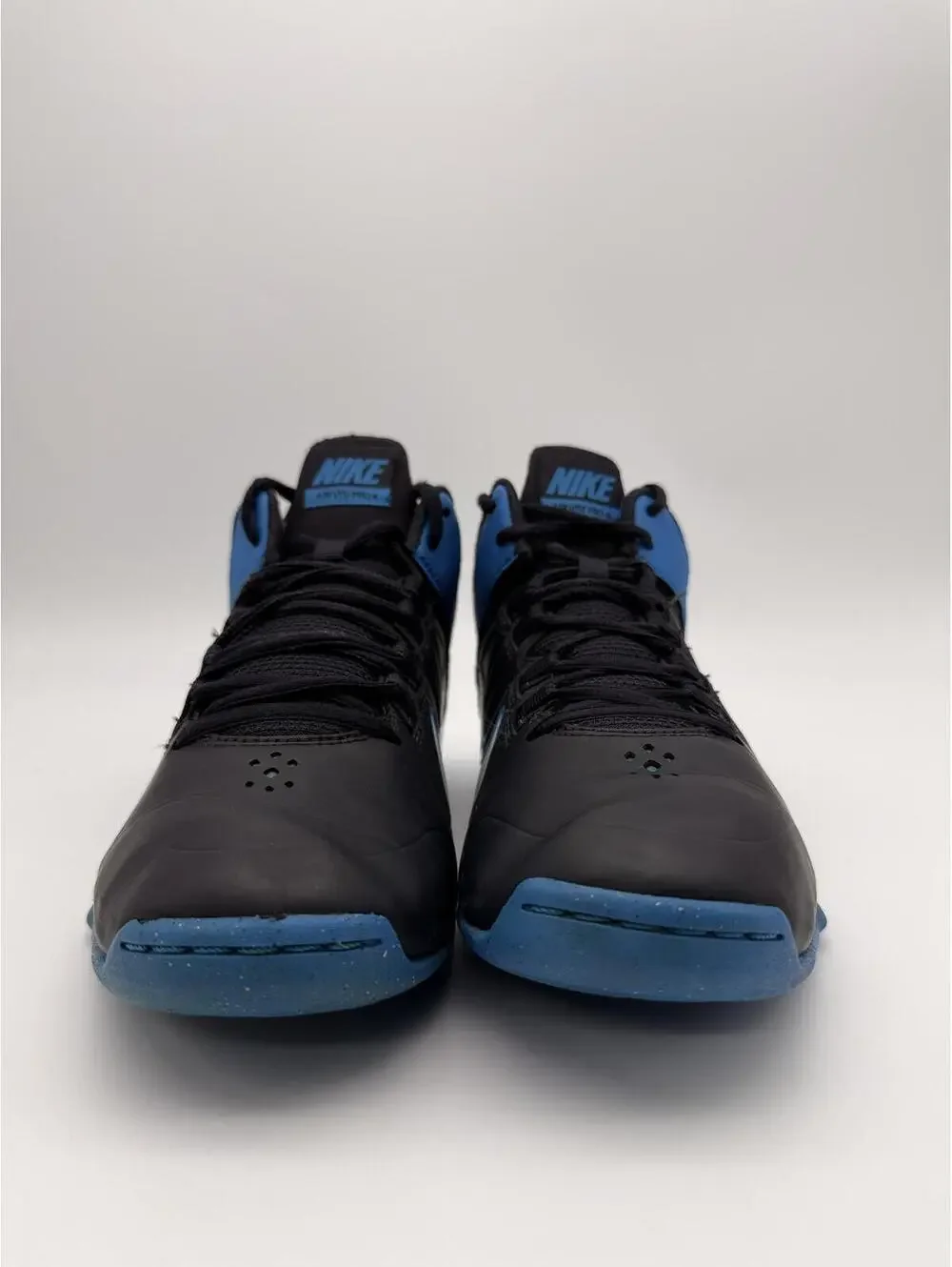 Nike Air‎ Visi Pro IV Men's Basketball Shoe Black Blue Size 8